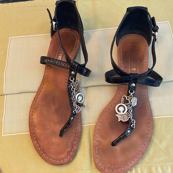 Coach Shoes - Coach Poppy limited edition sandals with Coach charms.